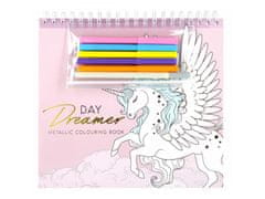 sarcia.eu Kreativní sada Day Dreamer Unicorn omalovánky, samolepky, fixy 