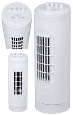 Volteno Mini věžový ventilátor stojící trubice bílá 30W