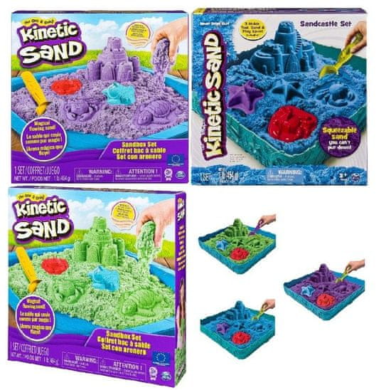 Spin Master Kinetic Sand Hrad S Pískovištěm Mix 454G