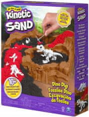 Spin Master Kinetic Sand Sada Výkop Dinosaurů 454G