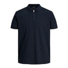 Jack&Jones Pánské polo triko Standard Fit JJEPAULOS 12236235 Navy Blazer (Velikost XXL)