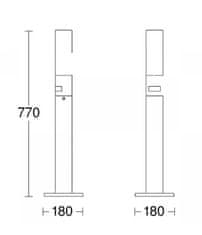 awtools STEINEL OPRAWA LED 8,5W STEINEL GL 65 LED BEZ CZUJNIKA