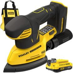 Stanley STANLEY ŠLIFIERKA DELTA V20 SFMCW221D1S BL 1x2,0A