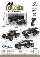 KECJA Kovový Crawler Rock Explorer 4X4 Pro Děti 8+ Z