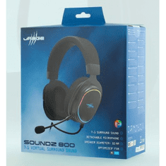 uRage gamingový headset SoundZ 800 7.1, černý