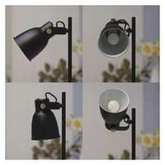 Emos Černá stolní lampa pro žárovku E27 Z7621B