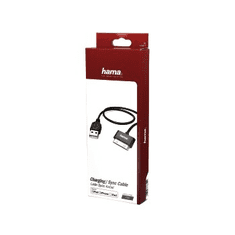 Hama MFI USB 2.0 kabel pro Apple, 30pinový, 1 m, černý