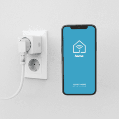 Hama SMART WiFi mini zásuvka, měření spotřeby