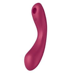 Satisfyer Satisfyer Curvy Trinity 1 (Red), zasouvací Air Pulse vibrátor