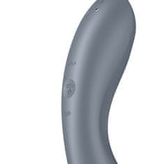 Satisfyer Satisfyer Curvy Trinity 1 (Bluegrey), zasouvací Air Pulse vibrátor