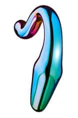 Dreamtoys Glamour Glass Sleek Anal Tail (10 cm), skleněný anální kolík