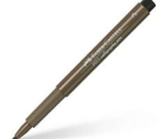Faber-Castell Popisovač calligraphy pitt artist pen, oříškově hnědá