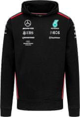 Mercedes-Benz mikina AMG Petronas F1 Replica černo-červeno-tyrkysová XL