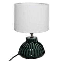 Atmosphera Keramická noční lampa PATY, O 18 cm, zelená