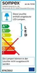 Sompex Závěsná lampa SOMPEX Lucy gold 18