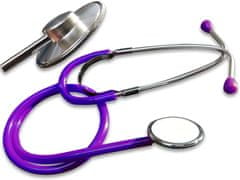 Ratujesz Zdravotní stetoskop HS-30A (jednostranný) fialový