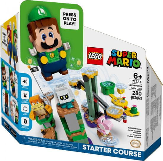 KECJA Lego 71387 Super Mario Przygody Z Luigim — Zestaw