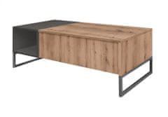 Matis Konferenční stolek PEGAS - dub artisan/šedá