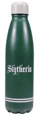 CurePink Nerezová láhev na pití Harry Potter: Zmijozel - Slytherin (objem 500 ml)