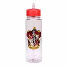 CurePink Plastová láhev na pití Harry Potter: Erb Nebelvíru - Gryffindor (objem 700 ml)