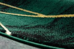 Dywany Łuszczów Kusový koberec Emerald 1022 green and gold kruh 120x120 (průměr) kruh