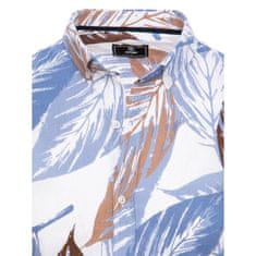 Dstreet Pánské tričko s krátkým rukávem WIMA bílé kx1033 XXL
