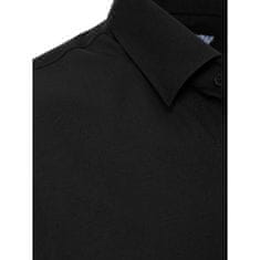 Dstreet Pánská elegantní košile LEKA černá dx2478 M