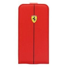 Ferrari Pouzdro / obal na Samsung Galaxy S5 červené - flip Ferrari