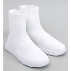 Ponožkové kotníkové tenisky White velikost 39