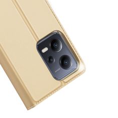 Dux Ducis Skin knížkové pouzdro na Xiaomi Redmi Note 12 PRO PLUS Gold