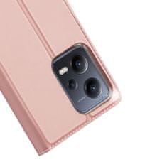 Dux Ducis Skin knížkové pouzdro na Xiaomi Redmi Note 12 PRO / POCO X5 PRO 5G Pink