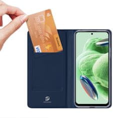 Dux Ducis Skin knížkové pouzdro na Xiaomi Redmi NOTE 12 5G/POCO X5 5G Blue