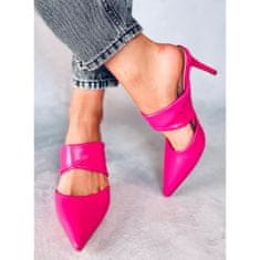 Žabky Stiletto Fuchsia velikost 41