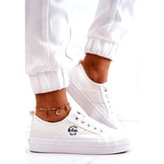 Lee Cooper Tenisky na platformě White velikost 39