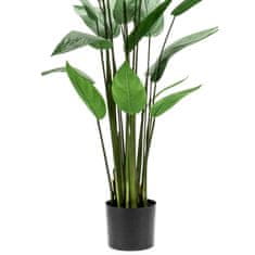 Petromila Emerald Umělá rostlina helikónie zelená 125 cm 419837