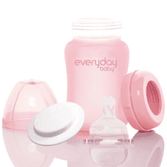 Everyday Baby láhev sklo 150 ml Rose Pink