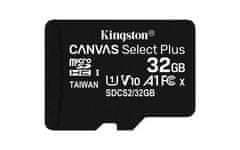 Kingston Paměťová karta microSDHC 32GB + adaptér