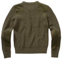 BRANDIT Dětský svetr BW Pullover Olivový Velikost: 134/140