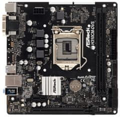 ASRock H310CM-DVS / Intel H310 / LGA1151 / 2x DDR4 DIMM / DVI-D / VGA / mATX