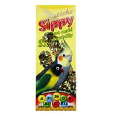 Akinu Sippy tyč pro malé papoušky vitamínovo-medová 2ks