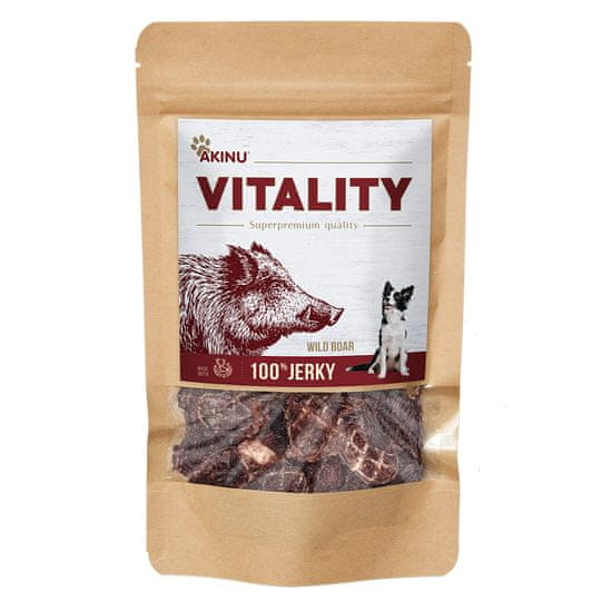 Akinu VITALITY Jerky divočák 50g