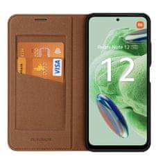 Dux Ducis Skin X2 knížkové pouzdro na Xiaomi Redmi Note 12 5G/POCO X5 5G Brown