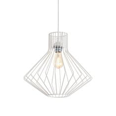 Ideal Lux Závěsné svítidlo Ideal Lux Ampolla-4 SP1 bianco 200903 E27 1x60W 39,5cm bílé