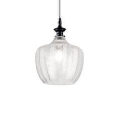 Ideal Lux Závěsné svítidlo Ideal Lux LORD SP1 TRASPARENTE 263632 E27 1x60W IP20 23cm čiré