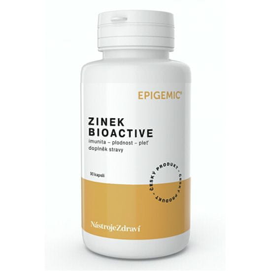 Epigemic Zinek BioActive 90 kapslí