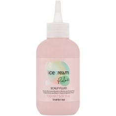 Inebrya Ice Cream Relax Scalp Fluid - Relaxační peeling na pokožku hlavy, Jemné složení, vhodné pro citlivou pokožku hlavy, 150ml