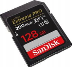 SanDisk Paměťová karta Extreme PRO SDXC 128 GB