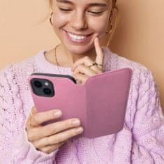Apple Pouzdro / obal na Apple iPhone 15 růžové - knížkové Dual Pocket