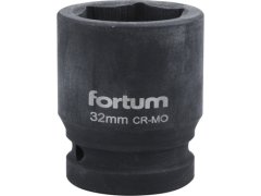 Fortum Hlavice nástrčná (4703032) hlavice nástrčná rázová, 3/4“, 32mm, L 54mm, CrMoV