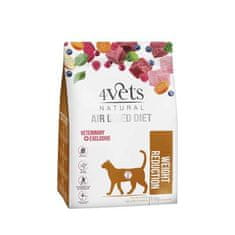 4VETS AIR DRIED NATURAL VETERINARY EXCLUSIVE WEIGHT REDUCTION 1kg sušené krmivo pro kočky na redukci hmotnosti